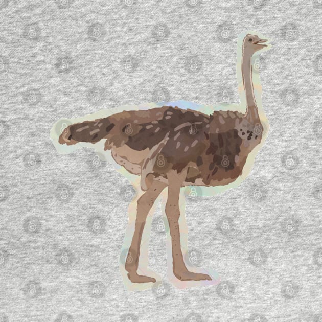 Allegedly - Ostrich by Lsutton4